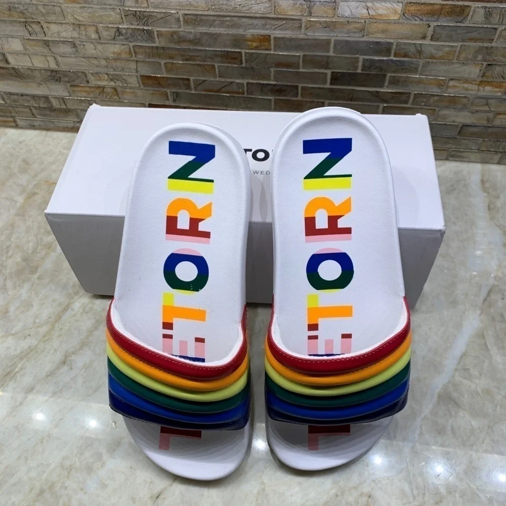 Tretorn Sofia Rainbow Slide Sandal - Picture 7 of 9